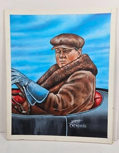 1983 Babe Ruth Original Painting by Joseph Catalano 9 x 11 New York Yankees H - Picture 1 of 7