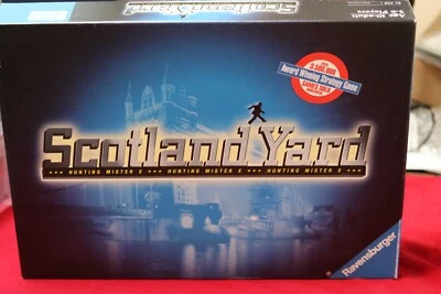 Scotland Yard Detective Game - Hunting for Mister X - Complete - Image 1 of 4