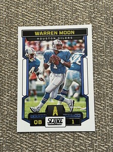 2023 Panini Score  #8 Warren Moon Football Card