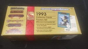 1993 TSR Advanced Dungeons & Dragons 2nd Edition Collector Cards Complete Set