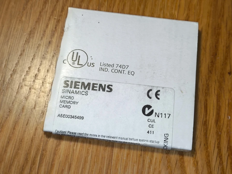 Siemens 6SL3254-0AM00-0AA0 MMC SINAMICS - Image 1 of 1