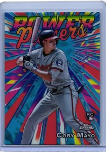 2025 Topps Chrome #PP-21 Power Players Coby Mayo (RC) - Picture 1 of 2