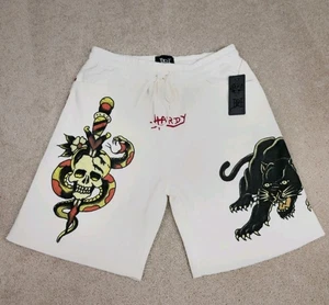 Ed Hardy Men's Graphic Shorts XL Grunge Y2K NWT - Picture 1 of 7