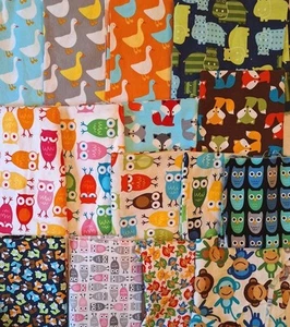 Large Lot Quilt Fabric Scraps - 2+ Lbs. - Destash - Robert Kaufman Anne Kelle - Picture 1 of 7