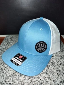 Beretta Hat Cap. Light-Blue/White. Adjustable Hat. Unisex. New with Tags. - Picture 1 of 10