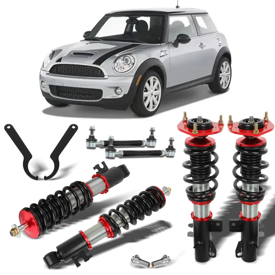 Amortiguador Coilovers para Mini Cooper R56 2007-2015 FWD Suspensión Kit de resorte reductor Foto 1 de 4