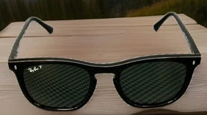 Ray Ban RB2210 901 31 Sonnenbrille Schwarz Grün Unisex 53 mm - Bild 1 von 8