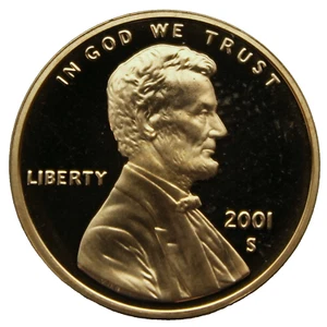Centavo Lincoln 2001-S a prueba - Imagen 1 de 2