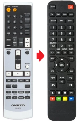 Ersatz Fernbedienung für Onkyo RC-627S - Für A9155 / A9355 - Bild 1 von 4