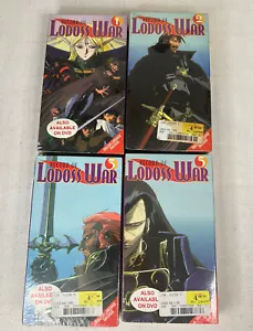 Record of Lodoss War Vol 1,2,3,5 VHS 1995 English Language Dub Bundle WaterMarks - Imagen 1 de 9