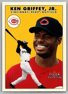 2000 FLEER TRADITION UPDATE BASEBALL U23 KEN GRIFFEY JR REDS - Picture 1 of 2