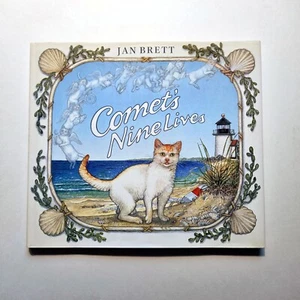Jan Brett COMET'S NINE LIVES 1996 1st Edition - Imagen 1 de 4