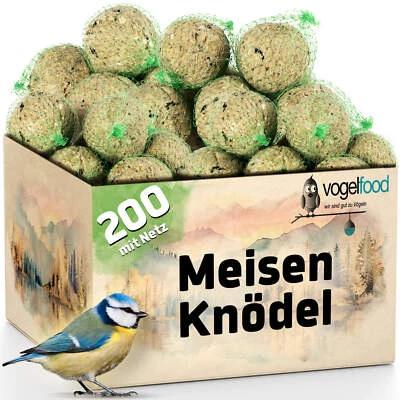 200 x 90 g Meisenknödel Vogelfutter Wildvogelfutter HK Deutschland Fettfutter - Bild 1 von 4