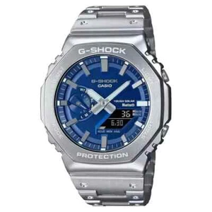 Casio G-Shock Full Metal 2100 Series Blue Dial/Silber Herrenuhr GMB2100AD-2A - Bild 1 von 6