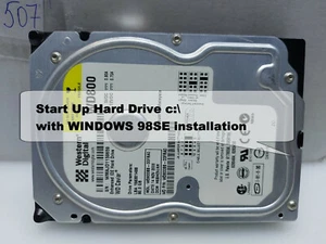 Western Digital WD800BB-00FRA0 3,5" 80GB IDE Start Up Festplatte c:\windows 98SE - Bild 1 von 12