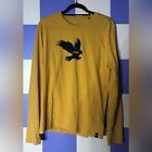 NWT prAna Journeyman Long Sleeve Free Bird Shirt in Sun Ray Yellow - Size M
