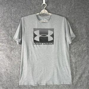 Camiseta Under Armour Hombre Gris Logo Manga Corta Talla XXL - Imagen 1 de 5
