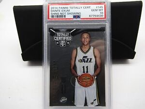 PSA GEM MT 10 Dante Exum ROOKIE RC 2014 Totally Certified #145 SHINS NOT SHOWING
