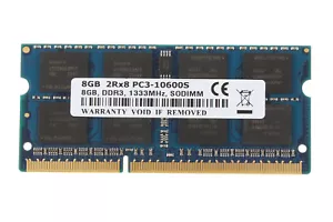 Lot RAM 8GB 4GB 2GB 2RX8 PC2/PC3-10600/12800/8500 Memory Non-Ecc Laptop SODIMM @ - Picture 1 of 27