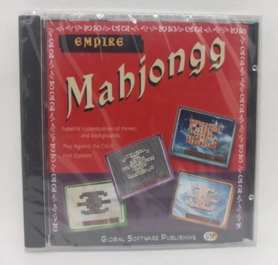 Empire Mahjongg PC Game * Windows 98/ME/2000/XP * Brand New & Sealed - Image 1 of 2