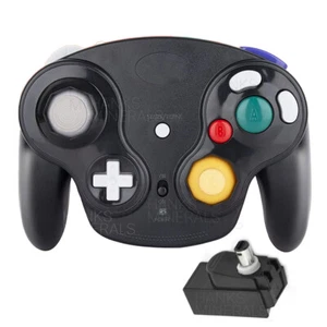 Wireless NGC Controller With Adapter Gamepad Compatible With Nintendo GameCube - Picture 1 of 10