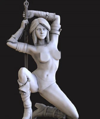 Eastern Warrior Full Resin Figure Model Kit 1/24 Scale Unassembled Unpainted - Image 1 of 2