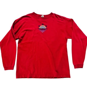 Patagonia Phish Men's Long Sleeve Tee Large Red Organic Cotton Rare T Shirt Band - Picture 1 of 8