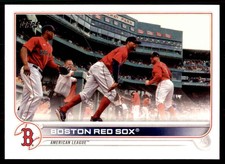 2022 Topps Boston Red Sox A Baseball Cards #519