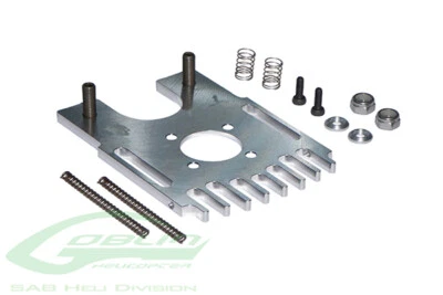 Montaje de motor de aluminio SAB H0211-S Goblin 500 Foto 1 de 4