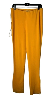 Pantalones Public Desire Asos para mujer 12 naranja correa de cintura tiro alto acampanados retro Foto 1 de 4