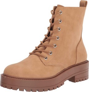 Dolce Vita Brown Combat Boots for Women 