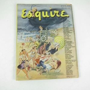 Vintage Esquire Magazine August 1946 Vivien Leigh, Arlene Dahl & Duke Ellington - Picture 1 of 12