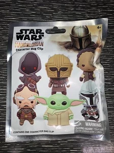 Star Wars The Mandalorian 3D Foam Bag Clip Mystery Blind Bags. Series 1. New. - Picture 1 of 2