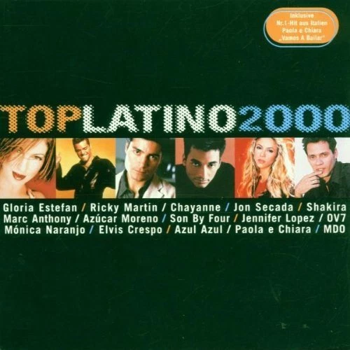 Top Latino 2000 Gloria Estefan, Ricky Martin, Chayanne, Azúcar Moreno, Md.. [CD] - Bild 1 von 1