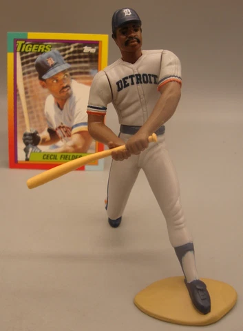 LOOSE 1991 SLU STARTING LINEUP FIGURE CECIL FIELDER DETROIT TIGERS Cover