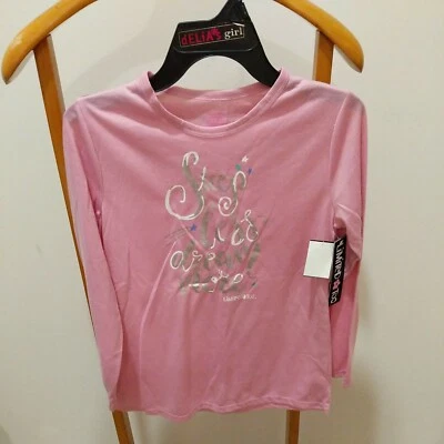 Camisa de Noche Limited Too Niños Niñas Manga Larga 12-14 ~ DORMIR MENOS SOÑAR MÁS 🆕 Foto 1 de 3