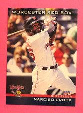 2023 Choice, Worcester Red Sox - NARCISO CROOK - Dominican Republic