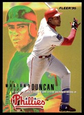 1995 Fleer Mariano Duncan Philadelphia Phillies #389
