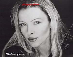 STEPHANIE CHEEVA signed original handsigniertes Foto 10x8 COA / LOA - Bild 1 von 1