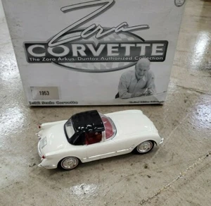 Action Zora Arkus-Duntov 1953 Chevy Corvette White 1:32 Scale Die-cast Model Car - Picture 1 of 6