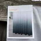 Tissu imprimé horizon draperie Carnegie bleu blanc 1 m2 amortissement sonore