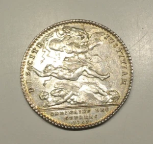 LOUIS XV extraordinaire guerre 1757 HISTORIQUE EPOQUE silver RARE RARE - Picture 1 of 2