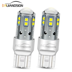 2x 7443 LED 3030 15 Ampoule Indicateur De Voiture T20 Feu De Route 10-30V Blanc - Picture 1 of 9