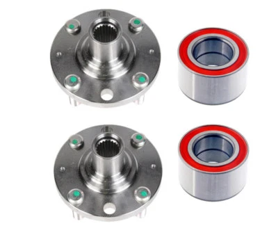 2 kits de cojinetes de buje de rueda delantera izquierda derecha para Chevrolet Aveo Aveo 5 Spark Wave Foto 1 de 4