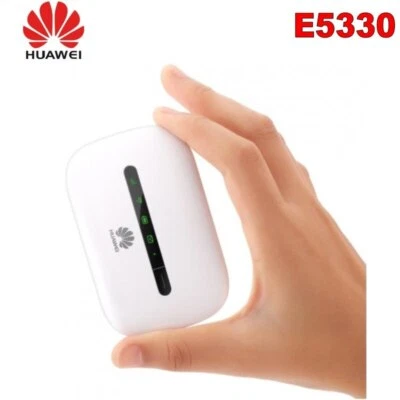 Unlocked Huawei E5330 MiFi WiFi Mobile Broadband 3G Router Device with SIM Slot - Image 1 of 4