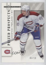 2005-06 Fleer Hot Prospects White Hot /10 Jonathan Ferland #144 Rookie RC