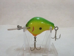 Vintage Bagley Balsa DB1 Chartreuse auf gelb ganz Messing - Bild 1 von 4