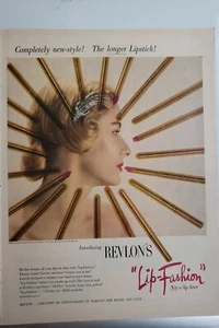 Vintage 1948 Revlon Print Ad Ephemera Wall Art Decor Jewels by La Vielle Russie - Picture 1 of 1