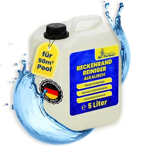 Mr. Perfect Hocheffektiver Pool Randreiniger alkalisch 5L | Beckenrandreiniger - Bild 1 von 6