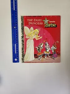 1977 Die Fee Prinzessin Hardcover Ein kleines goldenes BUCH Superstar BARBIE Puppe - Bild 1 von 13